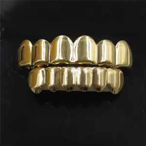 New explosions HIPHOP hip hop braces 6TeethGrillz braces jewelry personality tide rap accessories