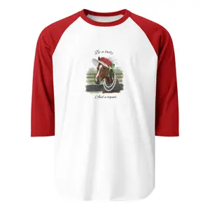 The Jade 3/4 sleeve raglan shirt