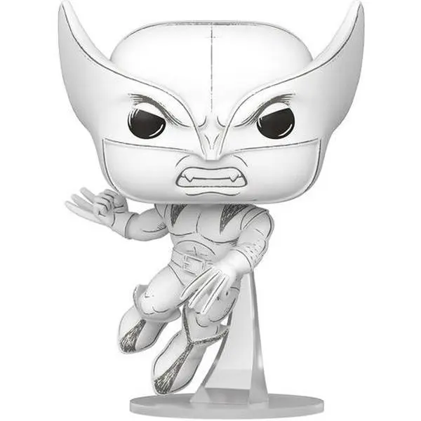 Funko POP! Marvel: Sketched - Wolverine  [COLLECTIBLES] Vinyl figurine/statue, Collectible