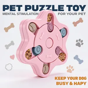 Interactive Dog Puzzle Toy, Pet Snack Intelligence Feeder, Slow Eating Dog Bowl, Fun Attractive Design, Ideal Gift for Puppies