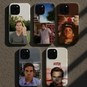 Dexter Morgan Glossy Tough Phone Case - Dexter Morgan Case - Gift for Dexter Fans - Phone Cases For 12 12Pro 12 Promax 13 14 15 16 17 Pro 8J4