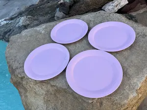 Platos grandes color Rosita/Pink