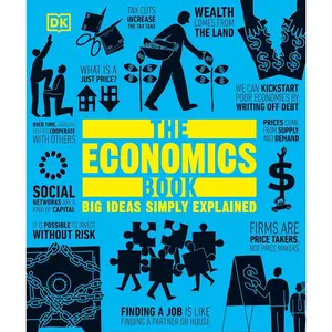 The Economics Book: Big Ideas Simply Explained (DK Big Ideas) Hardcover – November 26, 2024