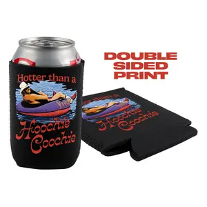 Hotter Than A Hoochie Coochie 90s Country Retro Insulated Can Cooler