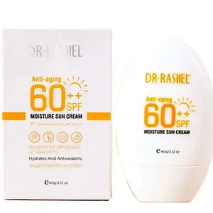 Dr Rashel Moisture Sun Cream 60SPF Water and Sweat Resistant Sunscreen Antiaging