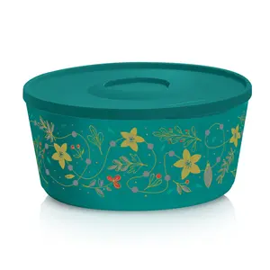 Tupperware Holiday Holly Serving Bowl  | Food Storage | 18-Cup / 4.3 L