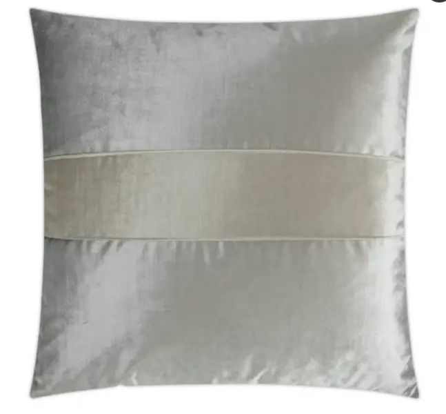 IRIDESCENCE BAND-SILVER Pillows