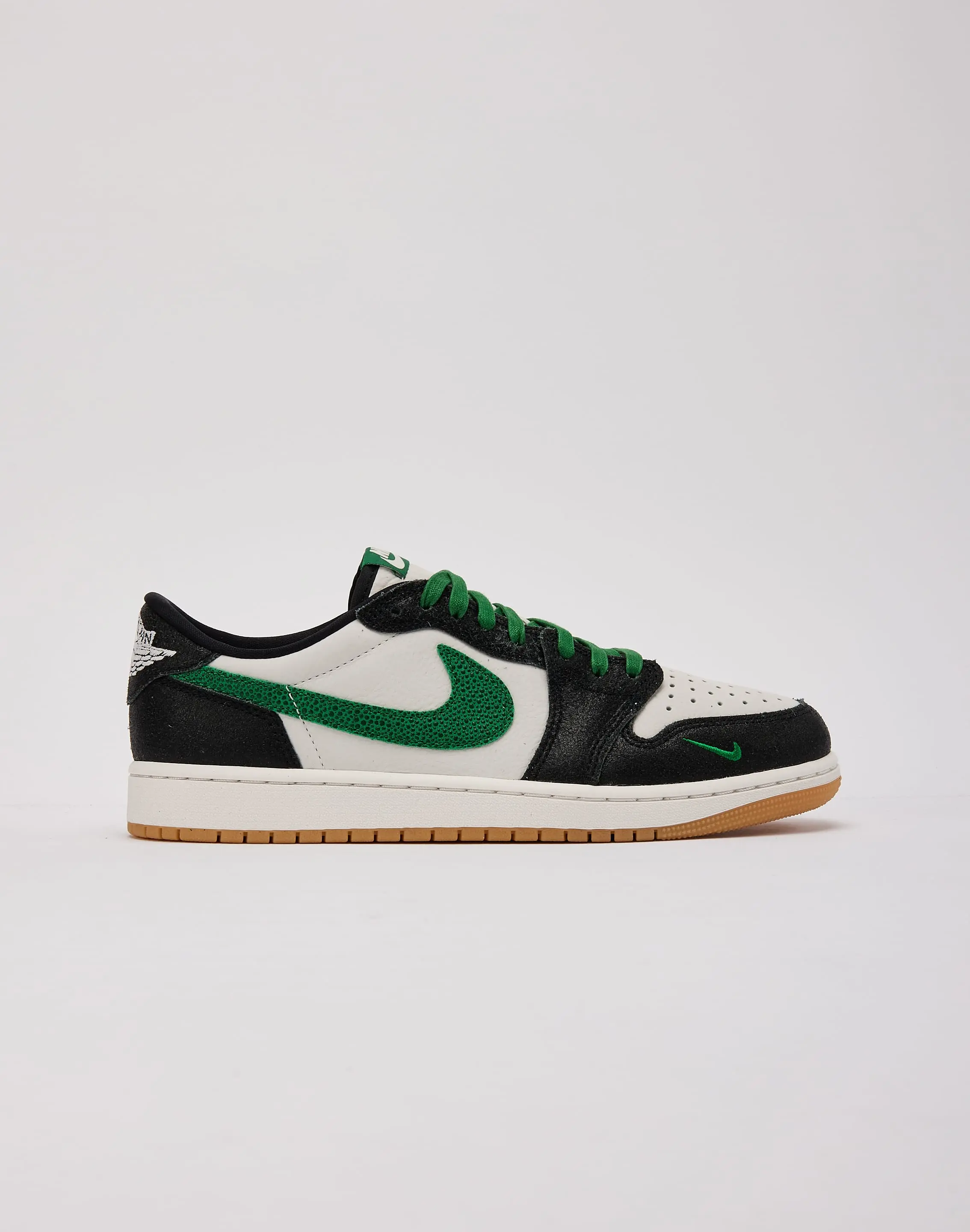 Mens Jordan Air Jordan 1 Retro Low OG 'Phantom and Pine Green'