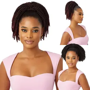Outre Pretty Quick Synthetic Drawstring Ponytail - Spring Twist 10"