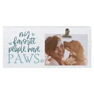 Sincere Surroundings 12" Favorite People Paws Picture Clip