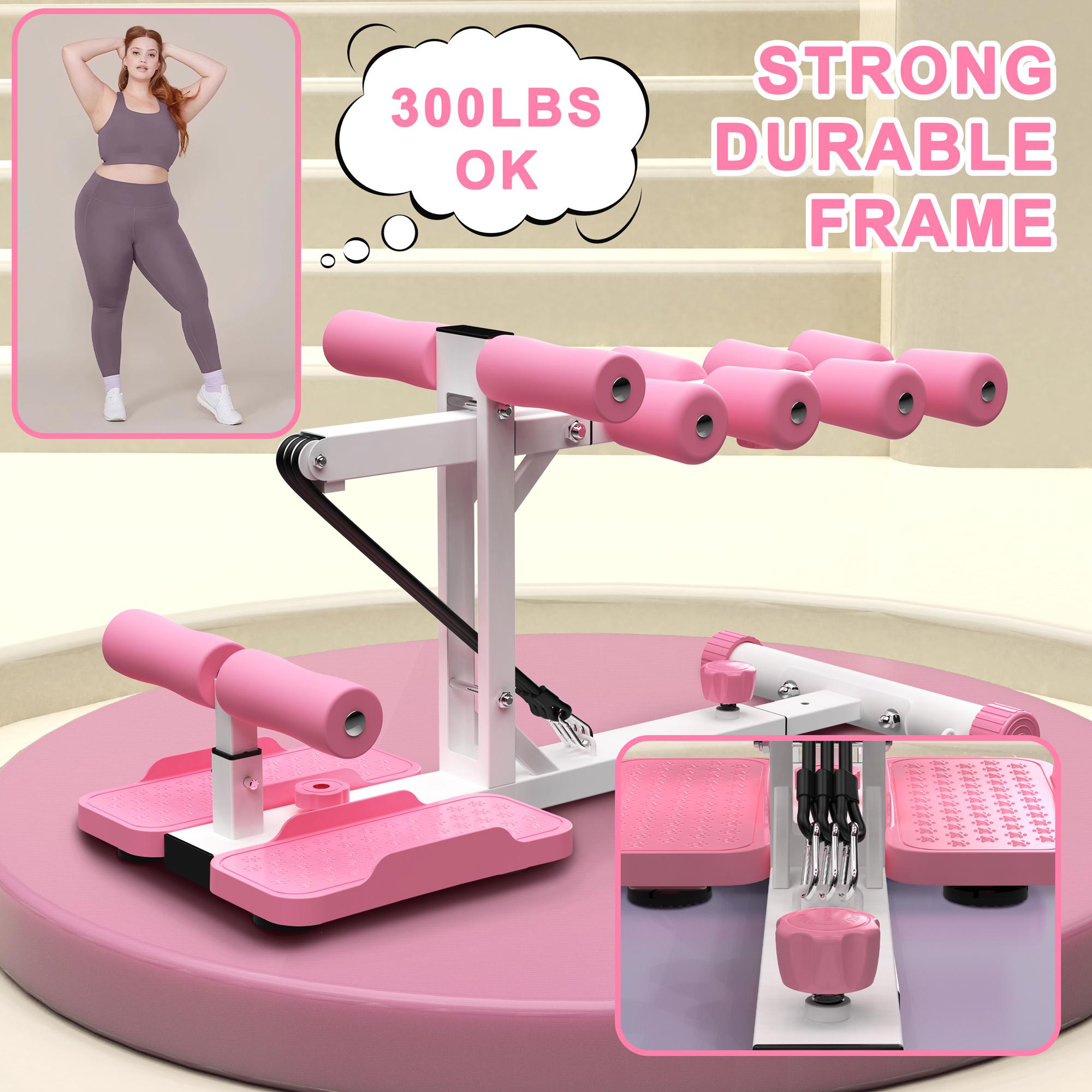 [Fahuac]Deep Squat Machine for Home-Glutes Trainer Machine with Resistance Bands Squat Assist Trainer for Core & Legs Workout Ideal for Home Gym, Apartment & Office