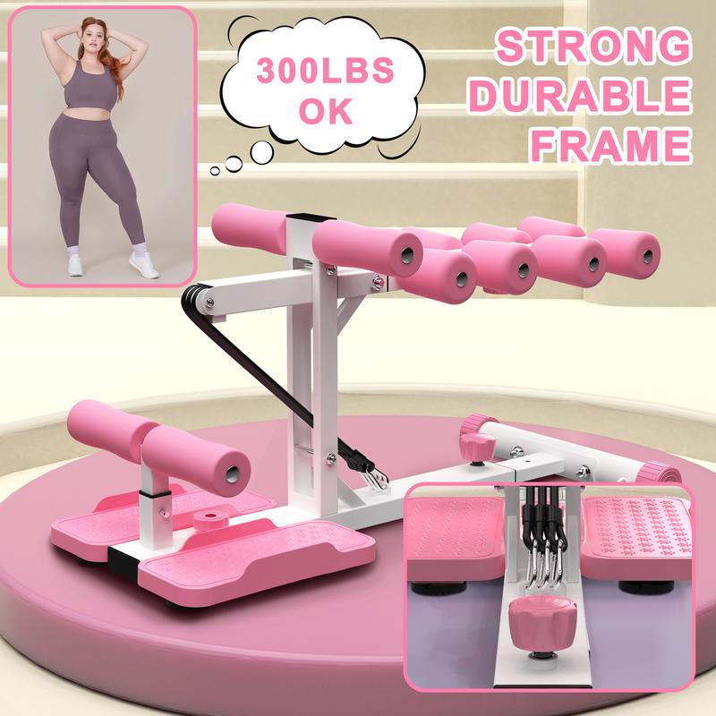 [Fahuac]Deep Squat Machine for Home-Glutes Trainer Machine with Resistance Bands Squat Assist Trainer for Core & Legs Workout Ideal for Home Gym, Apartment & Office