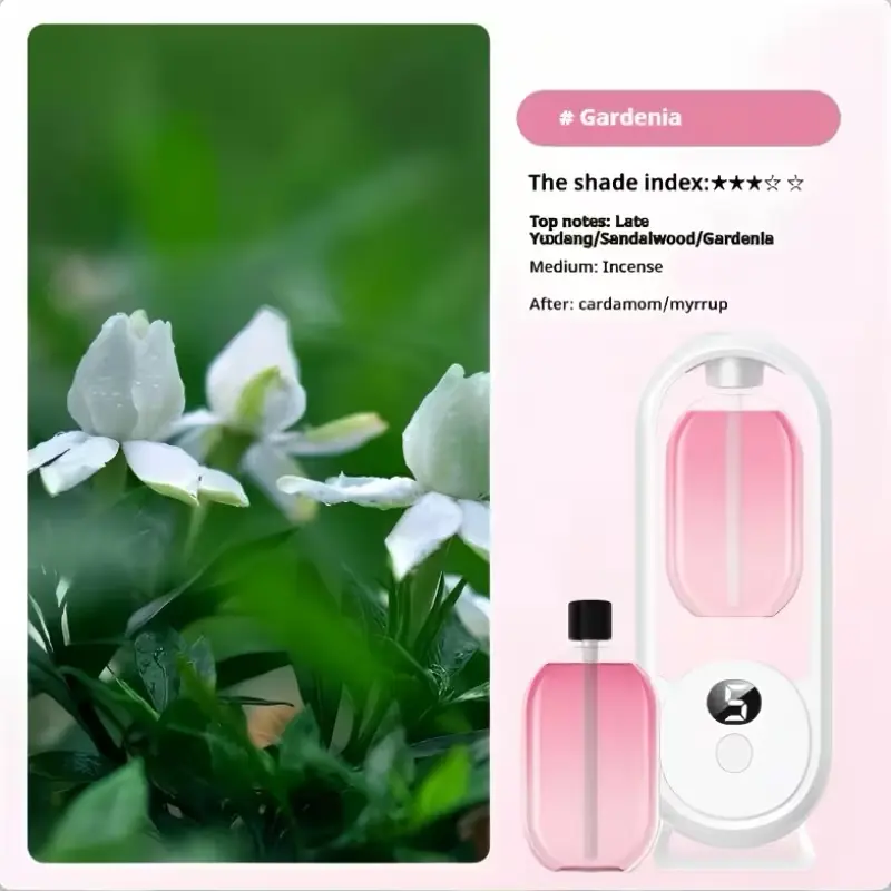 Diffuser + 1 Bottle [Gardenia Essential Oil]