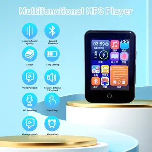 New 2.4 inch English version MP3 player bluetooth touch screen MP4 player Lossless music player for student/elderly