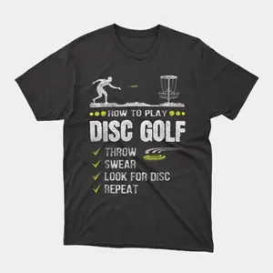 How To Play Disc Golf Shirt, Flying Disc Sport For Men And Women, Frisbee Golf, Disc Basket, Outdoor Sport, Target Game, Frolf Gift