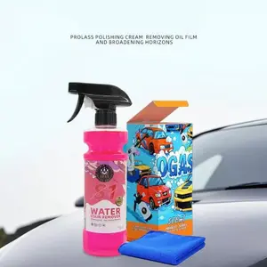 Car Glass Paint Water Stain Remover, Home Bathroom Limescale Rain Spot Cleaner, Fast Cleaning Agent, Effective Water Marks Removal