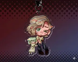 RE9 Grace Ashcroft  Acrylic Keychain, Resident Evil Requiem