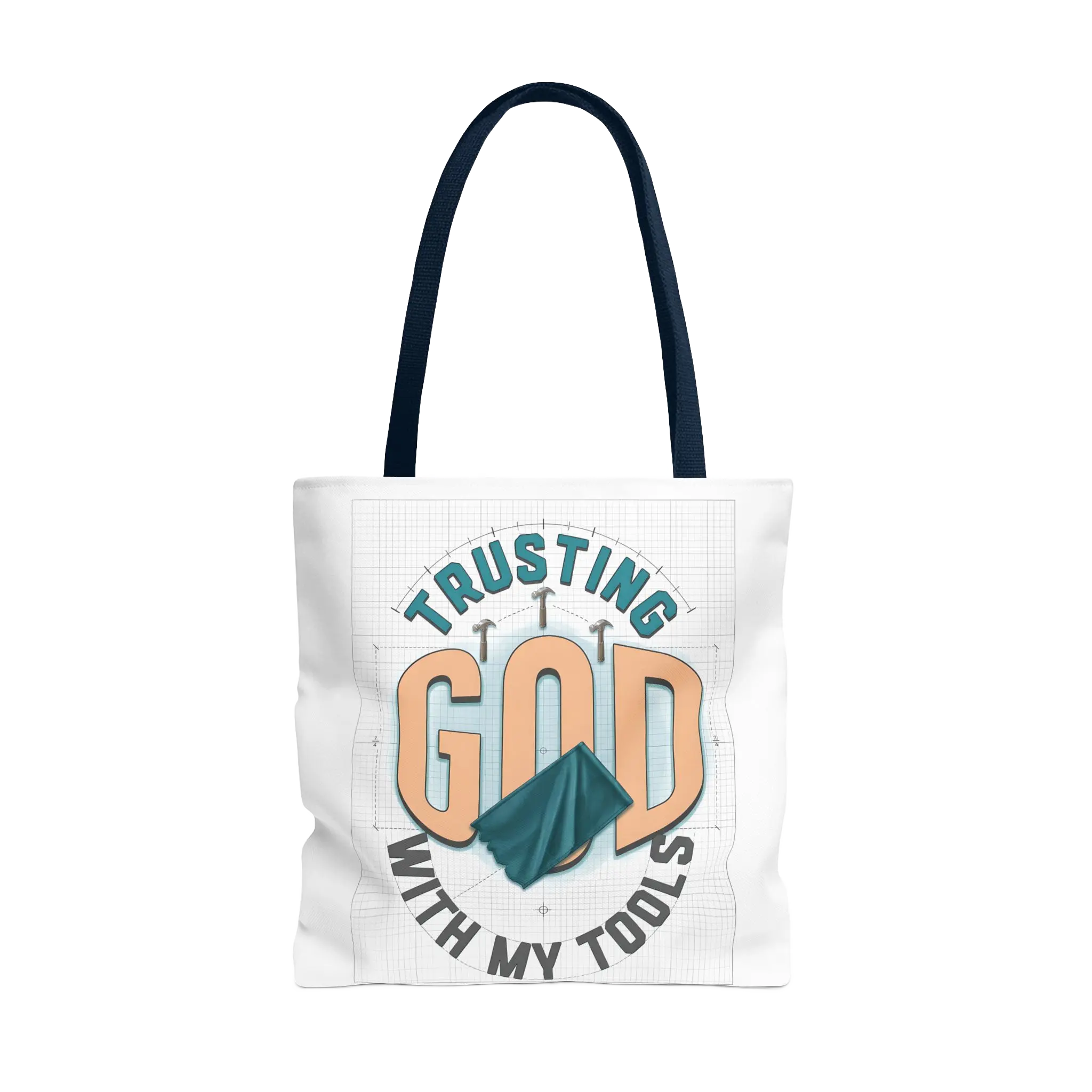 TRUSTING GOD WITH MY TOOLS , Carry Tote