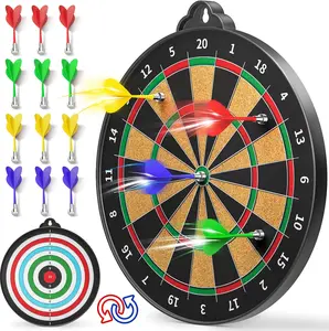 Magnetic Dart Board for Kids - 12pcs Magnetic Darts, Indoor/Outdoor Kids Games and Party Games, Christmas Birthday Gifts