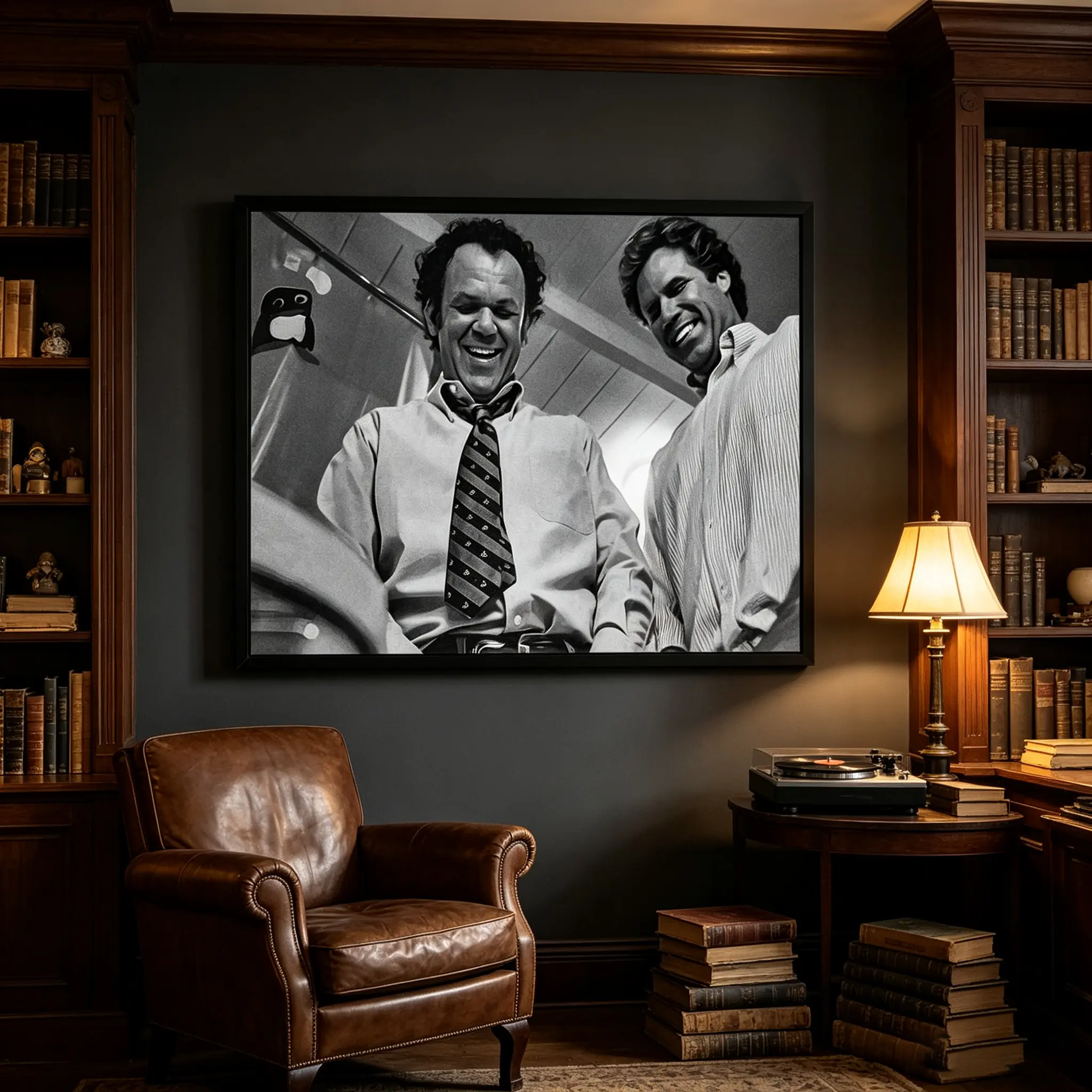 Black And White Print, Bathroom Print, Step Brothers Movie Toilet Scene, Bathroom Humor Print, Movie Poster