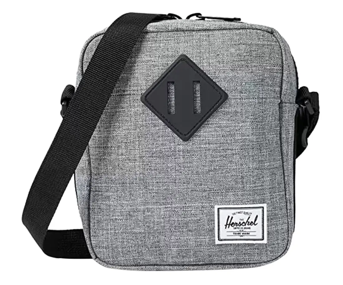Herschel Supply Co. Heritage Crossbody Messenger Bag, Functional Unisex Design in Durable Fabric for Daily Use