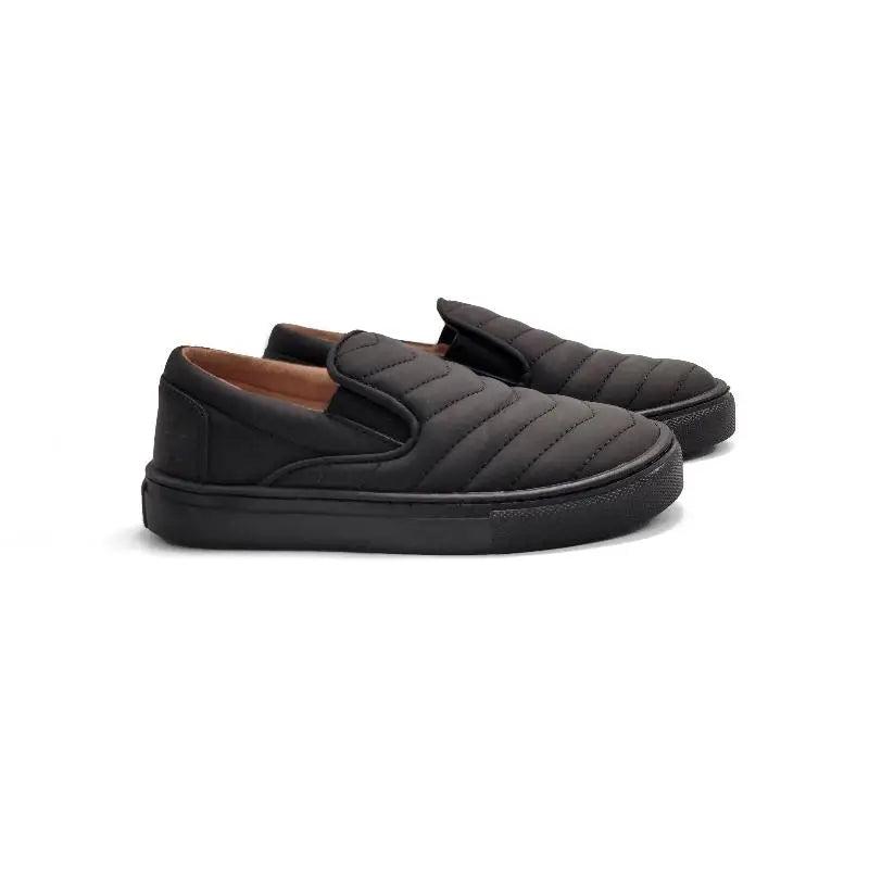 Porte Black Gum Slip on Sneaker