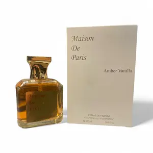 MAISON DE PARIS AMBER VANILLA COLOGNE PERFUME - 3.4 OZ - UNISEX FRAGRANCE