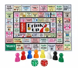 Hilarious Drinking  | Rubber Mat Party  for Bachelorette,  Night, Birthday & More | Fun  Night Essential! Electric Shock Roulette Game Magnetic Chess Strategy crokinole