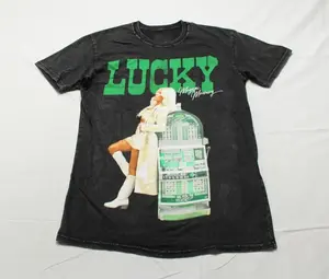 Megan Moroney Unisex Adult's Lucky Girl Album T-Shirt Top Womenswear