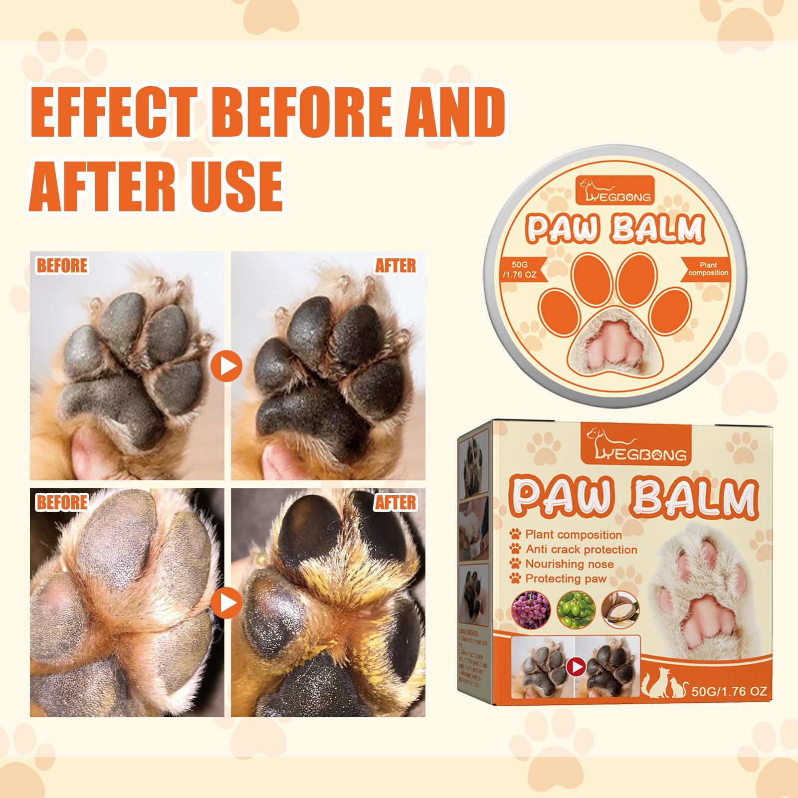Pet Moisturizing Claw Care Cream for Cats and Dogs, Universal Moisturizing Foot Meat Mat, Dry Crack Care Cream