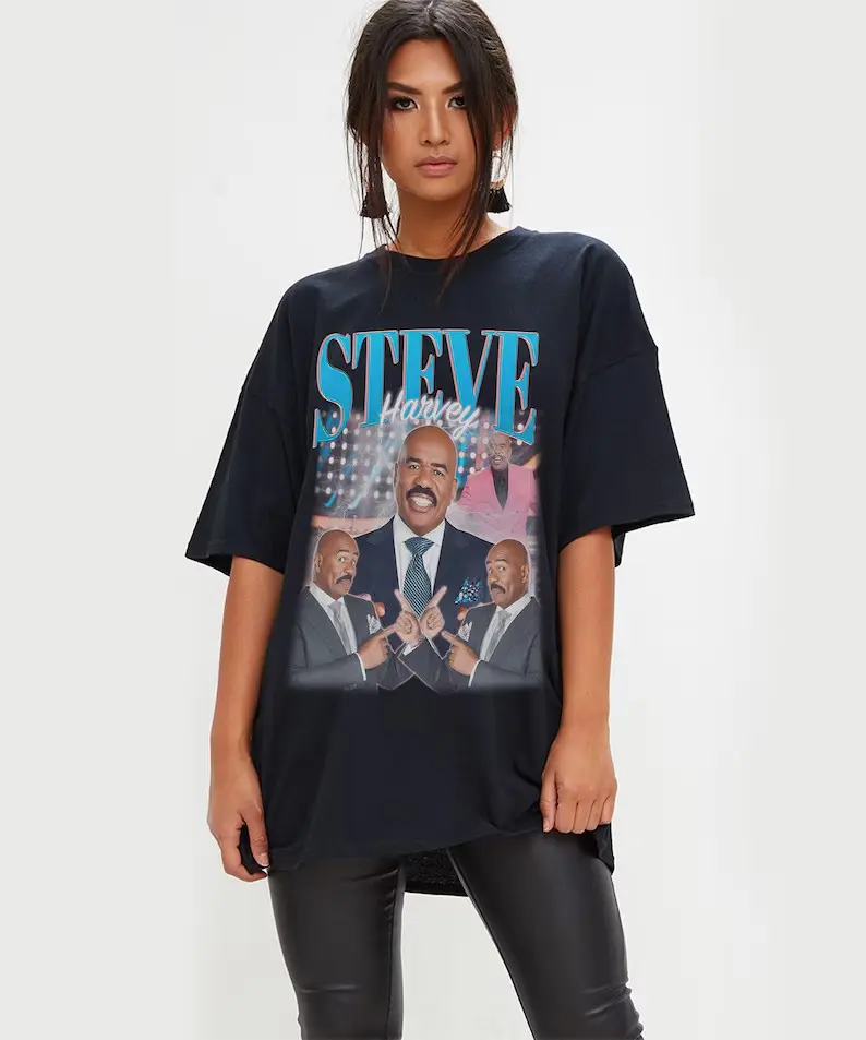 Steve Harvey Shirt, Steve Hightower Vintage Shirt, Steve Harvey Homage Tshirt, Steve Harvey Fan Tees, Harvey Retro 90s Sweater, Harvey Gift