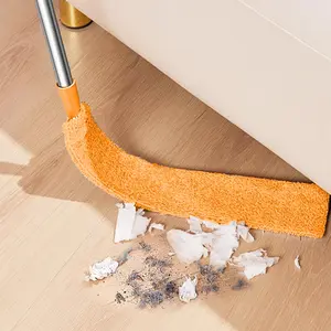 Microfiber Duster with Extension Pole, Bendable Dust Brush, Washable Gap Dusters for Sofa Bed Fridge Furniture Bottom, Bendable Cleaning Duster, Extendable Microfiber Duster, House Cleaning Tools, Home Cleaning Tool