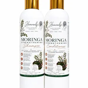 8oz Moringa Strength & Growth Wash Duo
