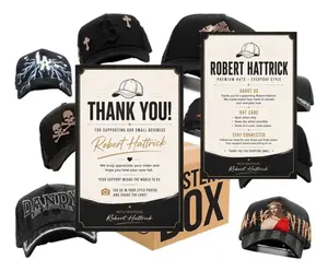 [FREE] Greeting card Thank-you included with hat purchase – Card only, not sold separately