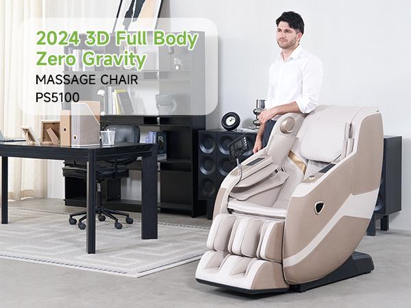 Real Relax zero gravity massage chair with heat and Bluetooth support Thai full body stretch massage PS5100 comfort massage chair recliner
