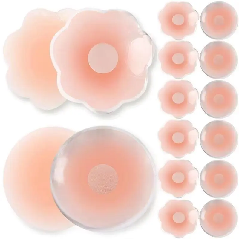 Women's Reusable Silicone Stick-On Bra, Strapless Adhesive Cups, Invisible Breast Pads for Ultimate Comfort, Adhesive Sticky Bra