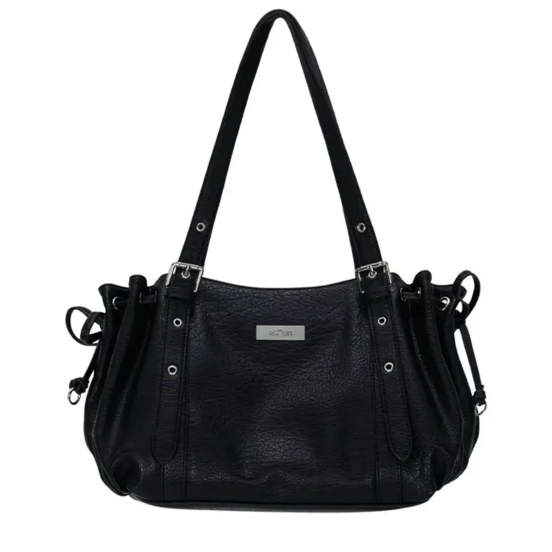 Black tote bag