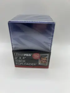 Ultra Pro 3X4 Thick Toploaders 1 Pack of 25 for up to 100pt Point Cards