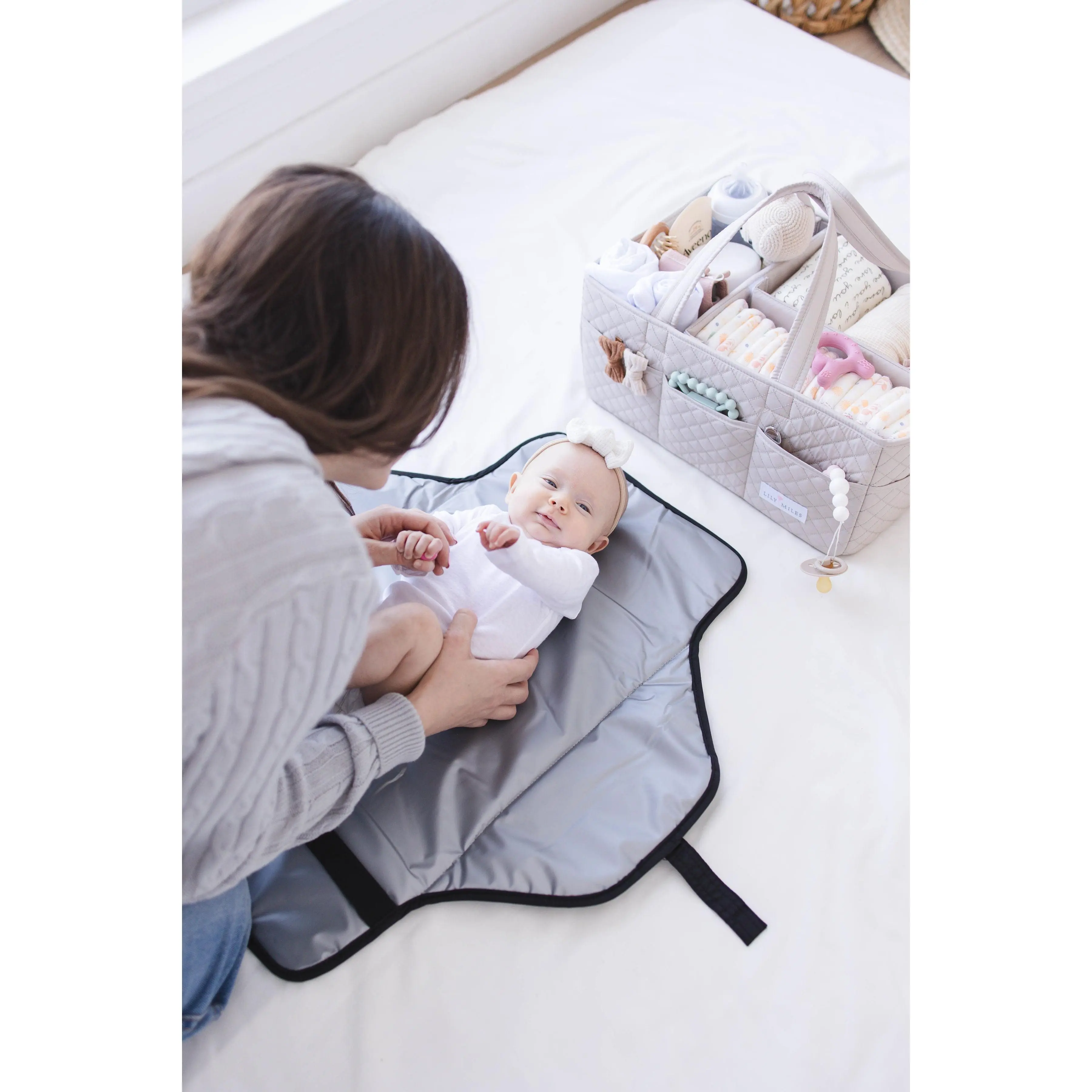 Quilted Diaper Changing Pad