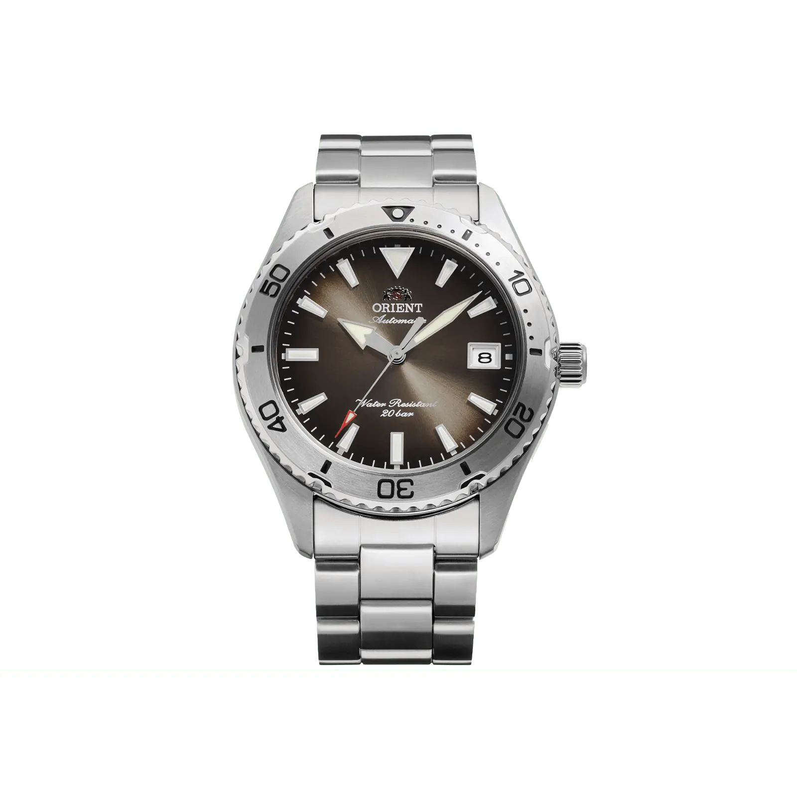 Orient AC0Q Diver II | 200m Diver Style Automatic Watch | 40mm Stainless Case | Sapphire Crystal | Brown Dial |, RA-AC0Q15Y30B