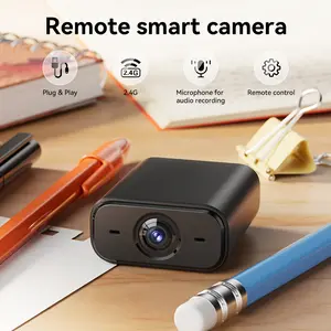 Mini Security Camera, Small WiFi Home Indoor Outdoor Camera for Baby/Pet/Nanny, IP Camera Remote Viewing for Security with IOS, Android Phone APP