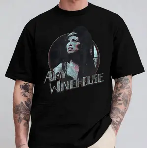 Amy Winehouse Circle Unisex T-Shirt HG241110