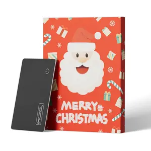 Wallet Tracker Card Compatible with Apple Find My(iOS Only), Rechargeable Smart Tag for Wallet Luggage Bag Passport Tracking Christmas Gift Idea