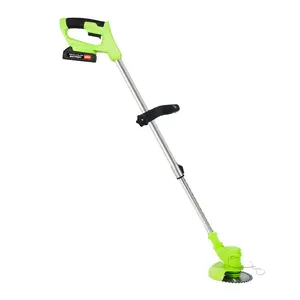 650W Dual Power Grass Trimmer Corded and Cordless with 2 Batteries Adjustable Length for Weeds Shrubs Yard Maintenance Complete Kit with Blades and Safety Gear