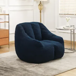 ARCH Bean Bag Chair with Filler, Bean Bag Sofa with Tufted Soft Stuffed Filling, Fluffy and Lazy Sofa, Comfy Cozy BeanBag Chairs with Memory Foam for Dorm, Apartment, Living Room    RR