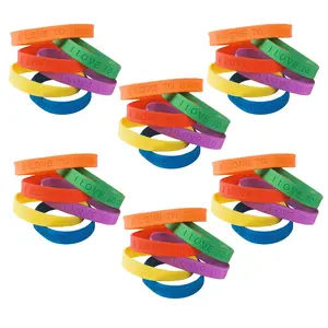 Bulk 72 Pc. I Love to Read Bracelets