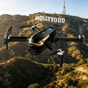 New Upgrade M8 Pro 2026 Drone, 4K EIS High Definition Camera, GPS Navigation, Steady Optical Flow Flight, Auto Return Home, Brushless Motor, Beginner Easy Control