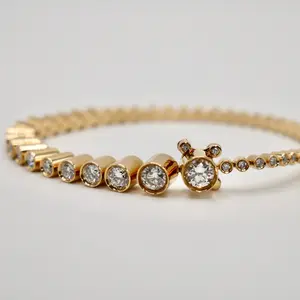 Gradiant or Graduating Tennis Bracelet