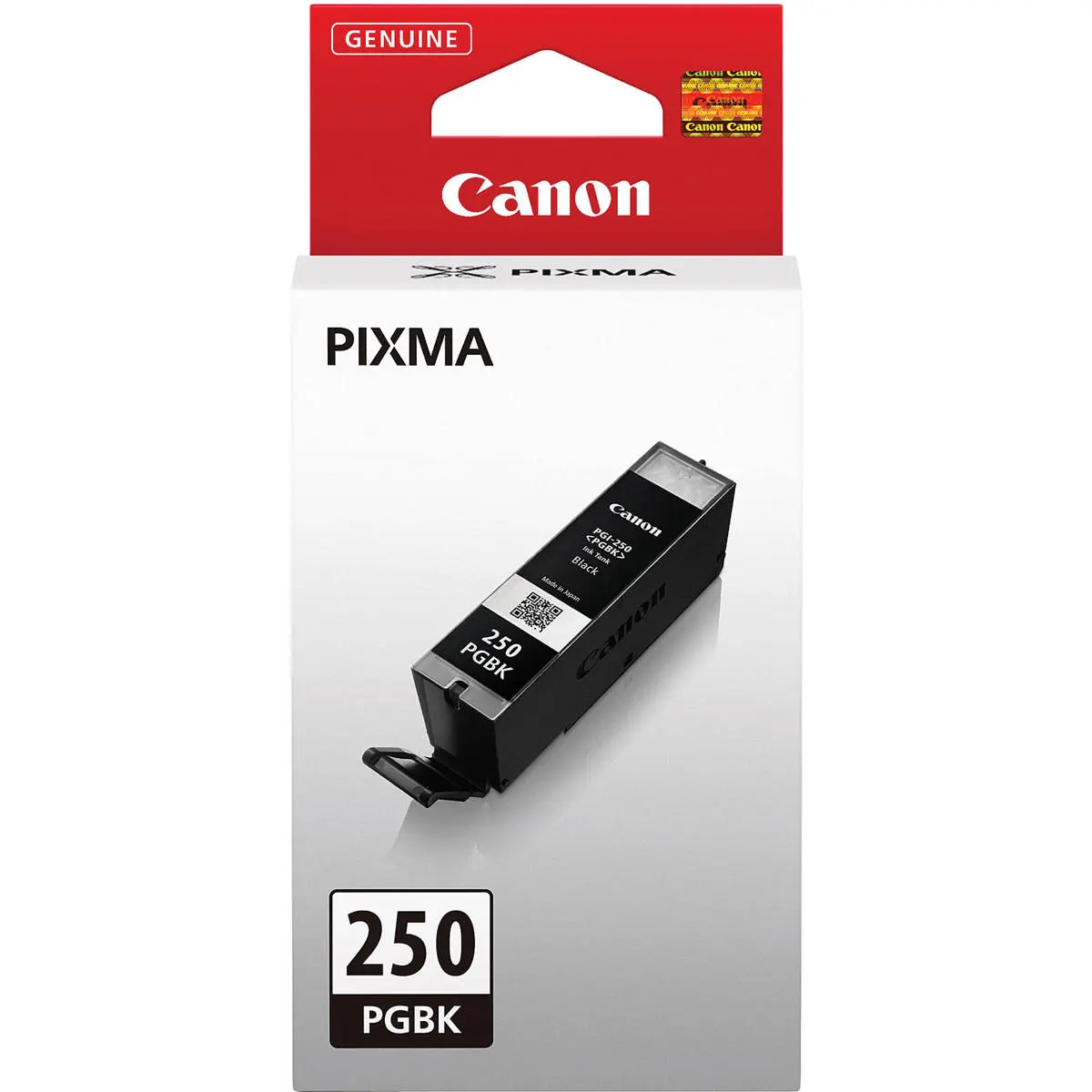 Canon PGI-250 Original Part Pigment Black Ink Tank for Select PIXMA iP, iX, MG, MX Series Printers, Pixma Series