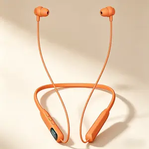 Wireless Neckband Earbuds, Bluetooth Earphones with IPX Water Resistance, Dual Device Connection, HiFi Sound, Sound Isolation, Compatible with Phones Tablets, for Gym & Commute, Tablet
